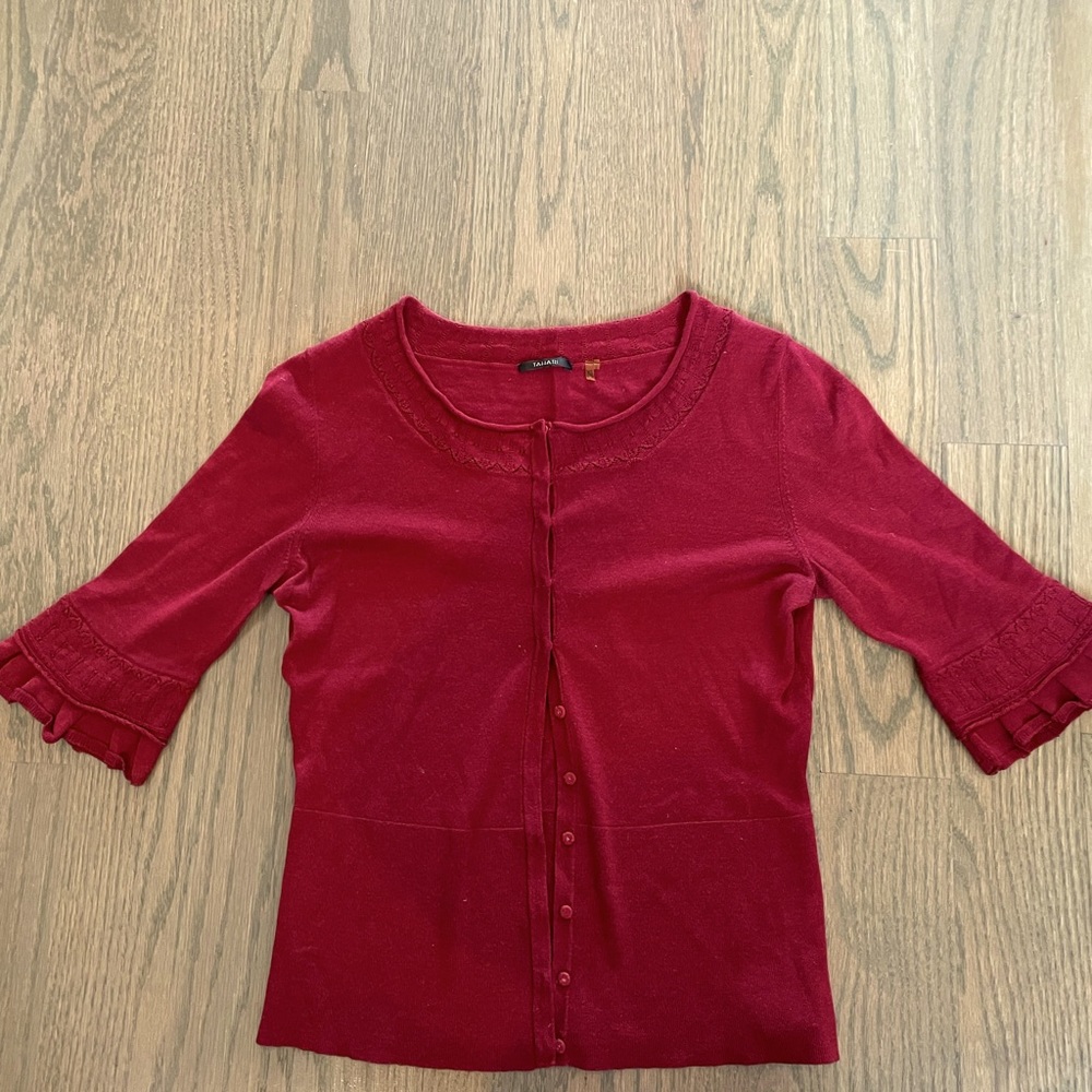 Tahari Dress Cardigan